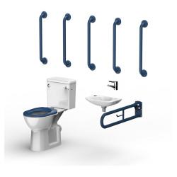 Fitzroy of London Low Level Doc M Pack - Exposed Fixings - Dark Blue