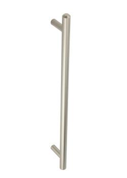Burlington by Frelan Satin Nickel 20mm T-Bar Door Pull Handle - Bolt Fix - 425mm c/c - Belgrave Range