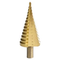 TIMCO HSS Step Drill - TiN - 4-39mm Drill Diameter