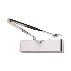 Rutland TS.9205 Overhead Fire Door Closer - Power Size 2-5 - Push/Pull Mounting - Polished Nickel