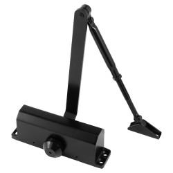 Eclipse 73 Series Overhead Fire Door Closer - Power Size 3 - Push/Pull Mounting - No Cover - Black