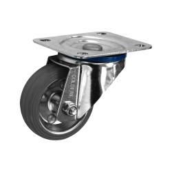 Coldene Industrial Castor - Swivel - 50kg Max Weight - 80mm Diameter - Grey