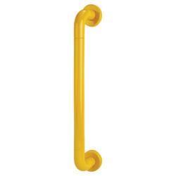 Hoppe AR602/600 Golden Yellow Nylon D-Bar Door Pull Handle on Rose - Screw Fix - 600mm c/c