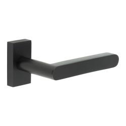 CRES by Frelan CR-101 uPVC Multipoint Door Handle on Rectangular Rose - Black
