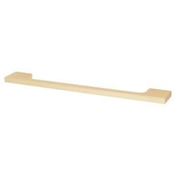 Altro Bibury 8mm Slim D-Bar Cabinet Pull Handle - 224mm Centres - Satin Brass