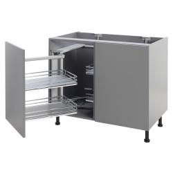Soft Close Corner Organiser Plus - Left Hand - Fits to Cabinet Width 900/1000mm