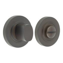 Burlington by Frelan Inner 3 Turn & Release with Plain Rose - 47mm Diameter - Dark Bronze
