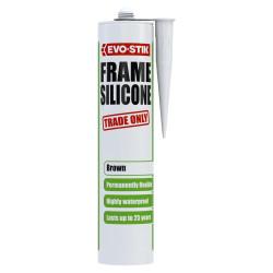 Evo-Stik Trade Frame Silicone - 290ml - Brown