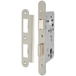 Union HD72 Heavy Duty DIN Euro Escape Sashlock - 90mm Case - 60mm Backset - Radius - Stainless