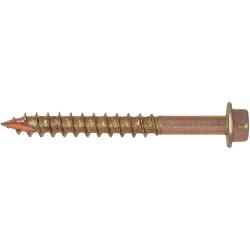 TIMCO Advanced Coach Screw - 12 x 80mm - Yellow Zinc - Pack of 25