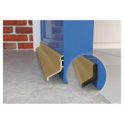 Exitex Slimline Rain Deflector & Drip Weather Bar - 914mm Length - Inward/Outward Opening - Gold