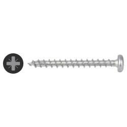 SPAX Pozi Pan Head Wood Screws - 4.0 x 30mm - WIROX Zinc Plated - Pack of 1000