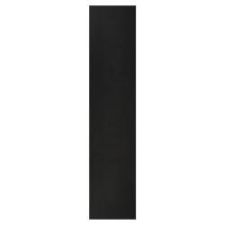 Hoppe AR624B Nylon Self-Adhesive Plain Finger Plate - 350 x 75mm - Ebony Black