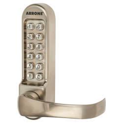 Arrone AR/D-515 Panic Access Code Lock - Brushed Stainless Steel