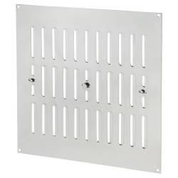 Altro Hit & Miss Vent - 242 x 242mm - Polished Stainless Steel