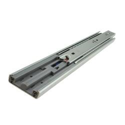 Klug 45.5mm Ball Bearing Soft Close Drawer Runner - Full Extension - 400mm Length - Zinc - 50 Pair