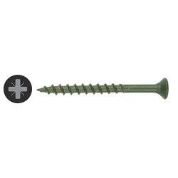 Vida Treated Decking Screw - 4.5 x 60mm - Green - Pack of 200