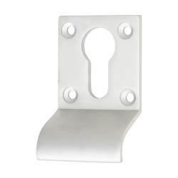 Altro Satin Aluminium Euro Cylinder Pull - 75 x 43mm