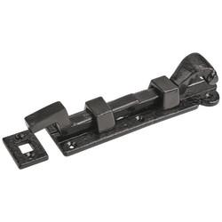 Elan Metalised Antique Black Iron Necked Barrel Bolt - Blacksmith Range - 152 x 37mm