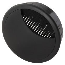 Altro Round Cable Tidy Grommet - 80mm Hole Size - Black - Pack of 10
