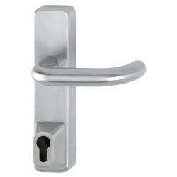 Arrone AR8806 Outside Access Device without Cylinder - Lever - Silver
