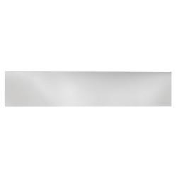 Altro Laminated Plastic Self-Adhesive Kick Plate - 900 x 150 x 1.5mm - Brushed Silver
