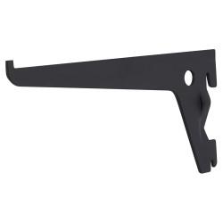 Altro Single Slot Shelf Bracket - 150mm Length - Black