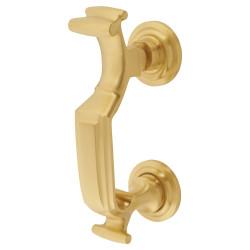 Heritage Brass by M Marcus Doctor Door Knocker - Satin Brass - 192 x 43mm