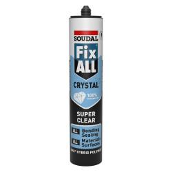 Soudal Fix All Crystal Sealant & Adhesive - 290ml - Clear