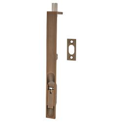 Jedo by Frelan Lever Action Flush Bolt - 200 x 20mm - Fire Rated - Square - Antique Brass