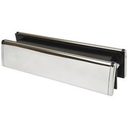 Steelworx Sleeved Letter Plate - 300 x 70mm - Polished Stainless Steel