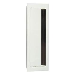 Burlington by Frelan Rectangular Flush Pull Handle - 150 x 55mm - Polished Nickel