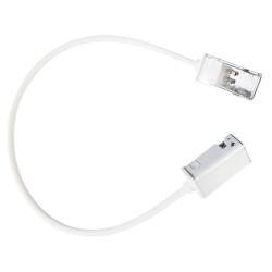 Integral LED Soldering Free End to End Connector with Cable for 12 x 17mm Side Neon Bend Strip Light