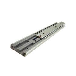 Klug 45.5mm Ball Bearing Soft Close Drawer Runner - Full Extension - 500mm Length - 25kg - Zinc