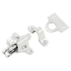 Traditional Fanlight Catch - Polished Chrome
