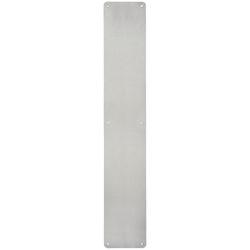 Altro Stainless Steel Plain Finger Plate - 600 x 100 x 1.5mm - Satin