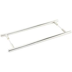 Burlington by Frelan Polished Nickel 20mm T-Bar Door Pull Handle - B2B - 425mm c/c - Belgrave Range