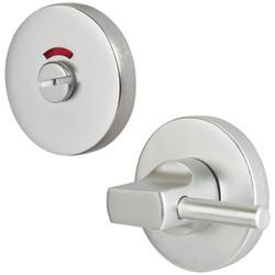 Touchpoint Disabled Bathroom Turn & Release - 53 x 68 x 36mm - Satin Aluminium