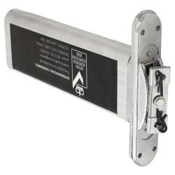 Numatic Concealed Jamb Door Closer - Radius Plate - Satin Chrome