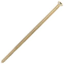 SiDAX Concrete Screw - Countersunk - Yellow Zinc - 7.5 x 180mm - Pack of 100