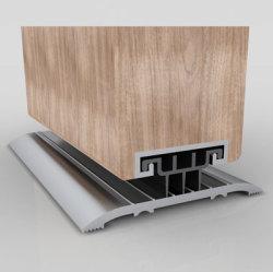 Norsound 850 Door Bottom Seal - 1500mm Length - Satin Anodised Aluminium