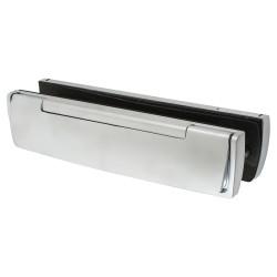 Arrone AR708A Letter Plate - 310 x 76mm - Satin Chrome