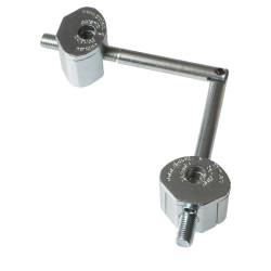 Zipbolt QT11 700 Mini Full Mitre Stair Handrail Connector - 6 x 135mm