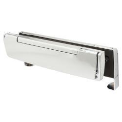 Arrone AR708HS TS008 Security Letter Plate - 310 x 21mm - Polished Chrome