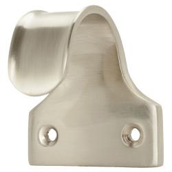 Touchpoint Budget Sash Window Finger Lift - 52 x 35mm - Satin Nickel
