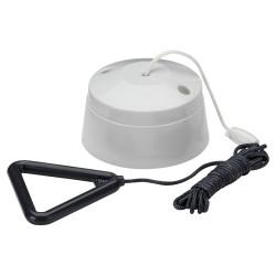 Knightsbridge Part M Compliant 10AX 2 Way Pull Cord Switch - White