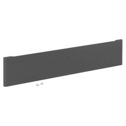 elfa Top Track System - Décor Basket Drawer Front - 600 x 122 x 15mm - Grey
