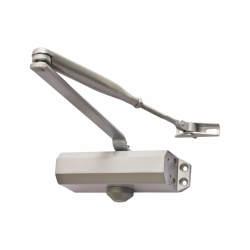 Briton 121CE Overhead Fire Door Closer - Power Size 3 - Pull Side Mounting - Silver