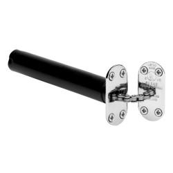 Extended Perko R21 Concealed Chain Door Closer - Radius Plate - Polished Chrome