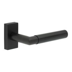 CRES by Frelan CR-102 uPVC Multipoint Door Handle on Rectangular Rose - Black